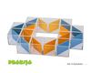 Klocki Sensoryczne "Pattern Cubes" - Weplay®
