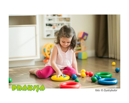 Małe piłeczki do ćwiczeń - ø 6,5 cm (4 szt.) - Universal Balls - Gymnic®