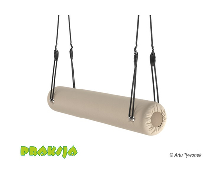 Huśtawka terapeutyczna typu "Konik okrągły" - wariant "Pastelowy" - 120 cm - Praksja