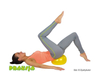 Piłka miękka Softgym - Overball - czerwona - Ø23 cm - Gymnic ®