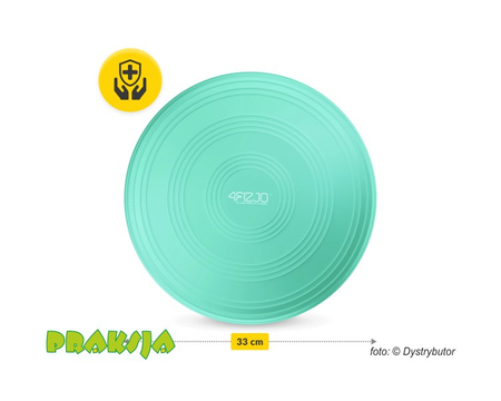 Dysk sensomotoryczny ∅33 cm  - miętowy - 4Fizjo®