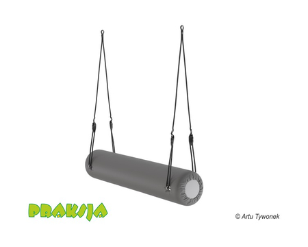 Huśtawka terapeutyczna typu "Konik okrągły" - 140 cm - wariant "Pastelowy" - Praksja