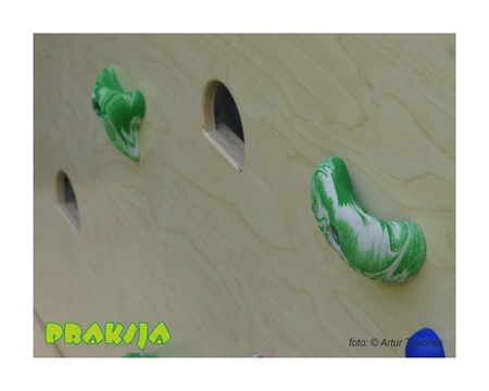 Ścianka wspinaczkowa do terapii integracji sensorycznej - Praksja