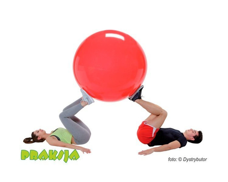 Piłka rehabilitacyjna Physio 95 cm - niebieska - Gymnic®