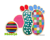 Ścieżka sensoryczna "Sensory Feet 2" zestaw maxi