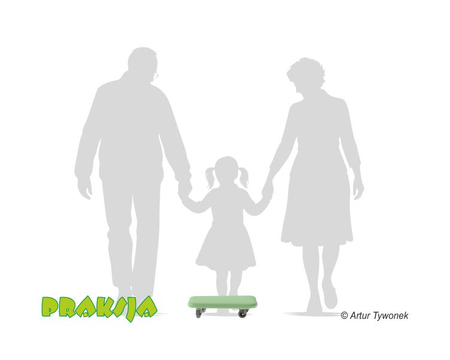 Deskorolka terapeutyczna 36x46 cm - trapezowa - Praksja