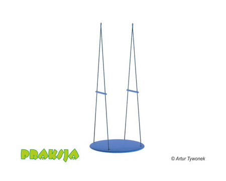 Huśtawka terapeutyczna typu "Platforma okrągła" ø80 cm - Praksja
