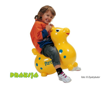 Skoczek - Konik "Rody" - żółty - Gymnic®