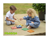 Drewniany tęczowy sorter kształtów – Tickit®