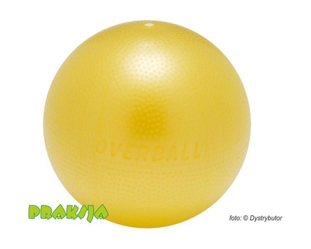 Piłka miękka Softgym - Overball - żółta - Ø23 cm - Gymnic ®