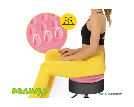 Dysk sensomotoryczny ∅33 cm  - różowy - 4Fizjo®