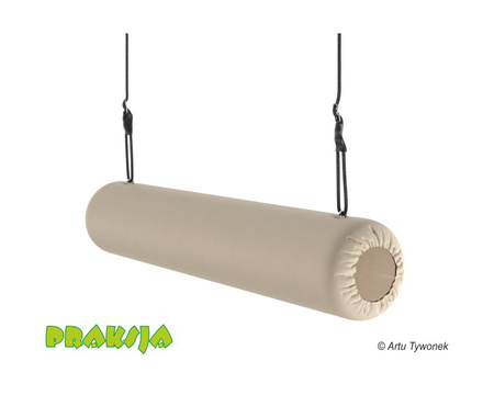 Huśtawka terapeutyczna typu "Konik okrągły jednolinowy" 140 cm - wariant "Pastelowy" -Praksja