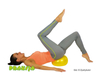 Piłka miękka Softgym - Overball - żółta - Ø23 cm - Gymnic ®