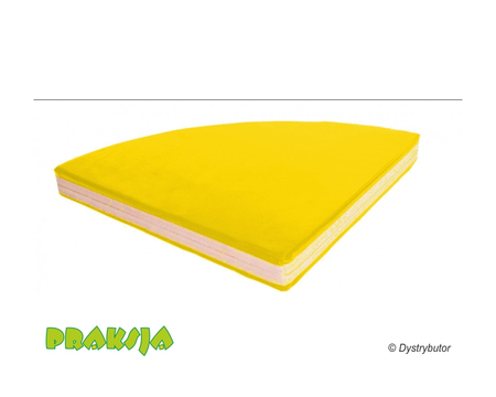 Materac - 1/4 Koła - 90x90x10 cm - Edufit