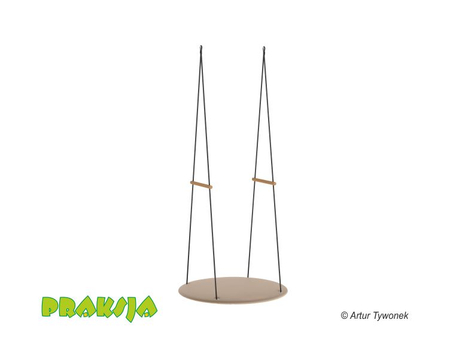 Huśtawka terapeutyczna typu "Platforma okrągła" ø80 cm - wariant "Pastelowy" - Praksja