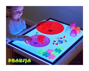 Podświetlany panel LED A3 kolorowy – TTS®