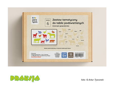 Zestaw tematyczny Nr 6 - "Zwierzęta gospodarskie"
