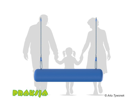 Huśtawka terapeutyczna typu "Konik okrągły jednolinowy" 140 cm - Praksja