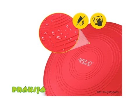 Dysk sensomotoryczny ∅33 cm  - czerwony - 4Fizjo®