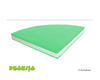 Materac - 1/4 Koła - 90x90x10 cm - Edufit