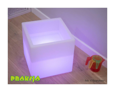 Podświetlany mały stolik sensoryczny z zagłębieniem – Tickit®