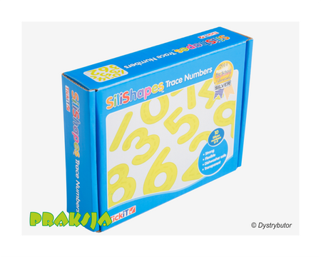 Zabawka edukacyjna do nauki cyfr Silishapes – Tickit®