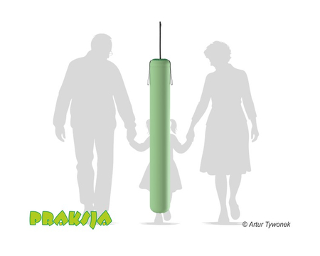 Huśtawka terapeutyczna typu "Parówka" - wariant "Pastelowy" - Praksja