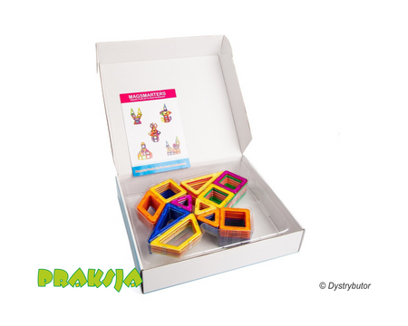 Magsmarters klocki magnetyczne, zestaw 60 el. – Amaya®