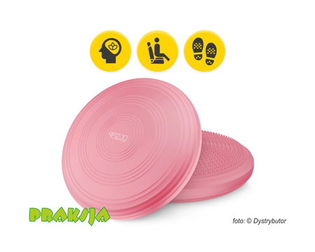 Dysk sensomotoryczny ∅33 cm  - różowy - 4Fizjo®