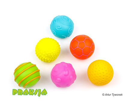 Piłki sensoryczne Texture – Tickit®
