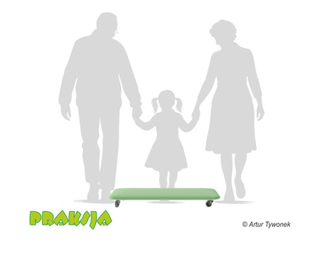 Deskorolka terapeutyczna 50x100 cm - Praksja