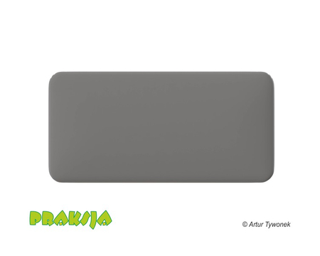 Deskorolka terapeutyczna 50x100 cm - wariant Pastelowy - Praksja