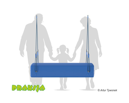Huśtawka terapeutyczna typu "Konik kwadratowy" 140 cm - Praksja