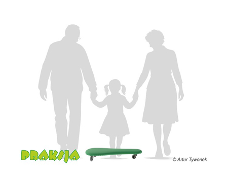 Deskorolka terapeutyczna - profilowana - Praksja