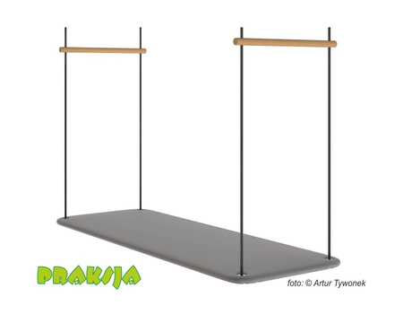 Huśtawka terapeutyczna typu "Platforma" 140x50 cm - wariant "Pastelowy" - Praksja