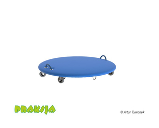 Deskorolka terapeutyczna - okrągła - ø62 cm - Praksja