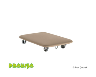 Deskorolka terapeutyczna 60x40 cm wariant "Pastelowy" - Praksja