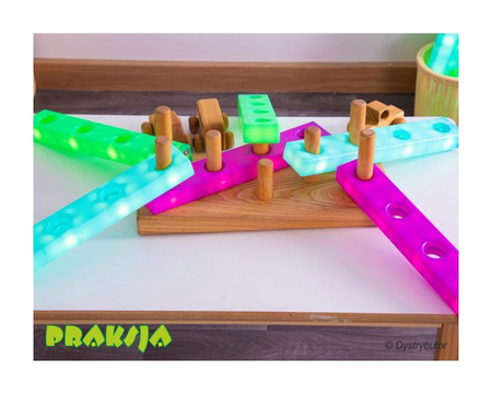 Zabawka sensoryczna świecące bloki – TTS®