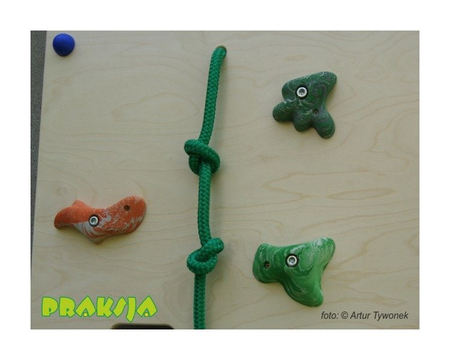 Ścianka wspinaczkowa do terapii integracji sensorycznej - Praksja