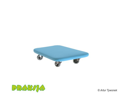 Deskorolka terapeutyczna 36x46 cm - trapezowa - Praksja