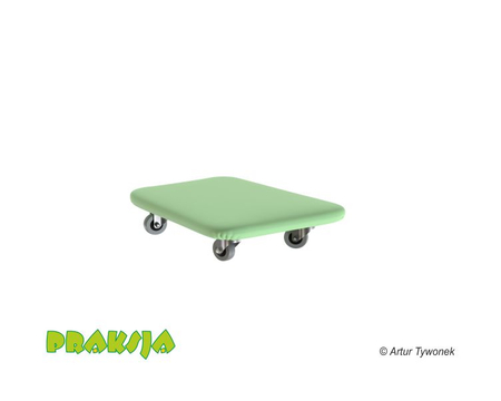 Deskorolka terapeutyczna 36x46 cm - trapezowa - Praksja