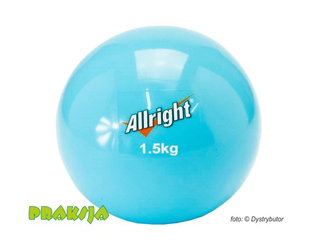 Piłka ciężka - 1,5 kg - Allright