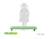 Deskorolka terapeutyczna 50x100 cm - Praksja