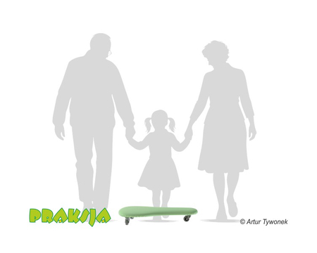 Deskorolka terapeutyczna - profilowana - Praksja