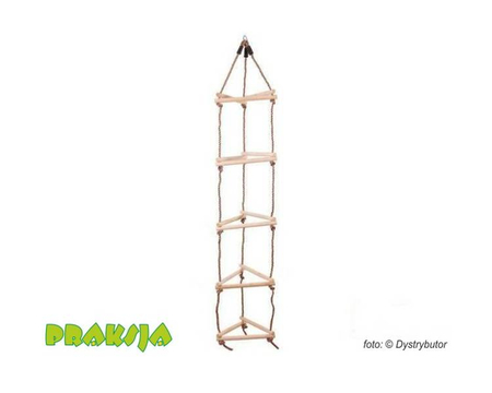 Drabinka sznurowa 3D - 5 poziomów