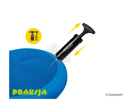 Duża poduszka sensomotoryczna ∅60 cm  - niebieska - 4Fizjo®