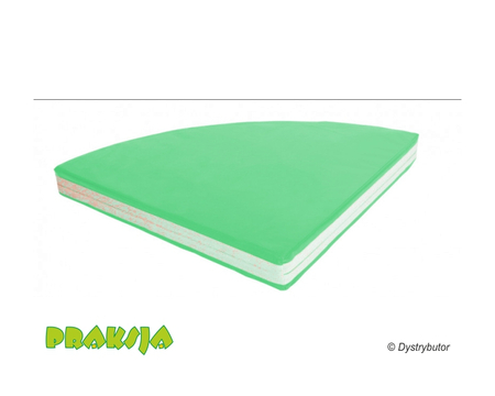 Materac - 1/4 Koła - 90x90x10 cm - Edufit