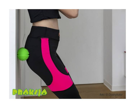 Piłeczka do masażu typu "Orzeszek" - czerwona - Duoball - Tullo®