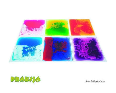 Kolorowe panele sensoryczne 50 x 50 cm  /6 szt./