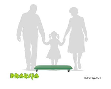 Deskorolka terapeutyczna 50x100 cm - Praksja